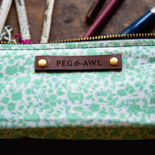 Drafter Pouch with Midcentury Cotton: Aksel