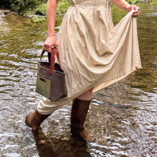 Pipit Tote with 1930s Cotton: Elke