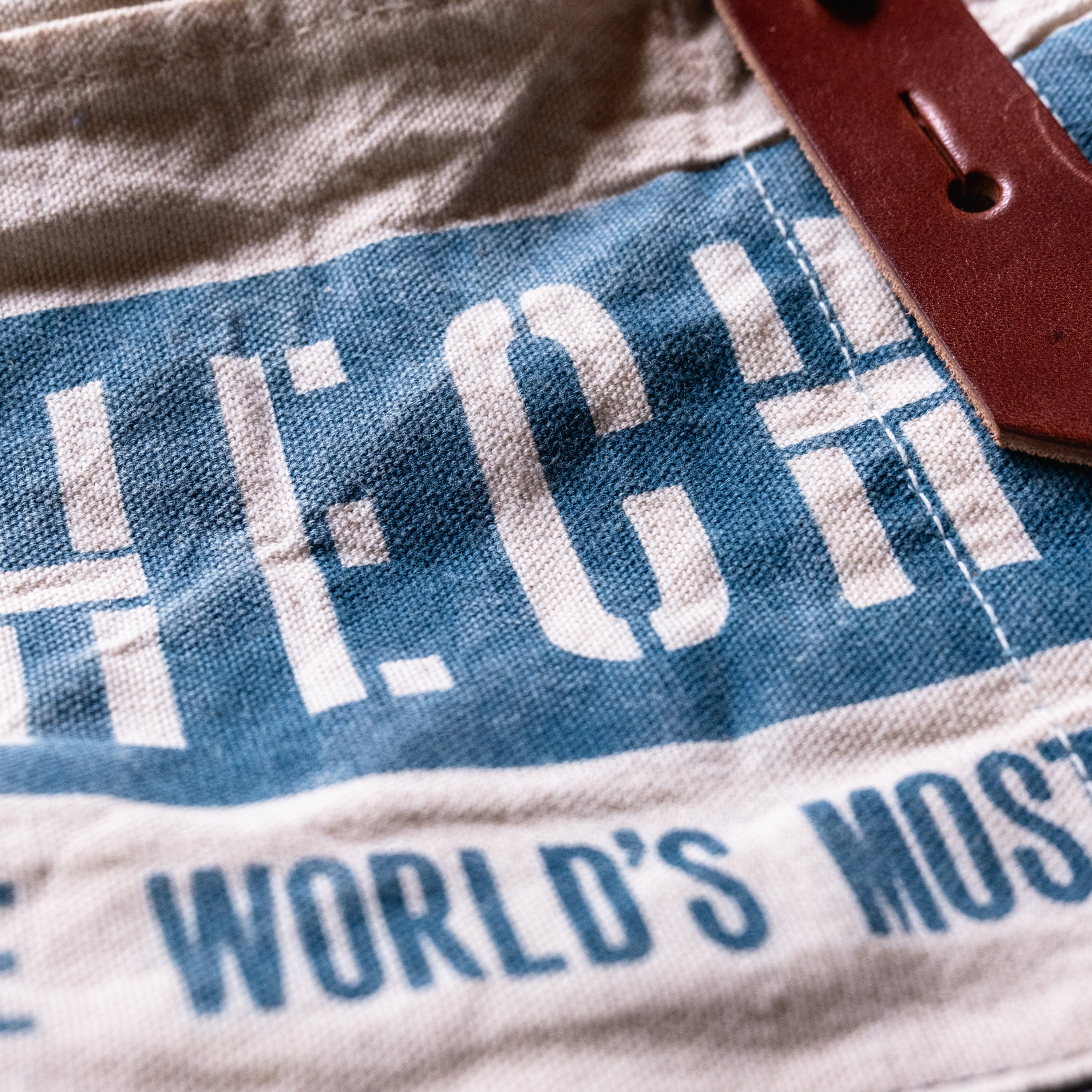 Standard Tote with Vintage Hardware Store Apron: Hechinger