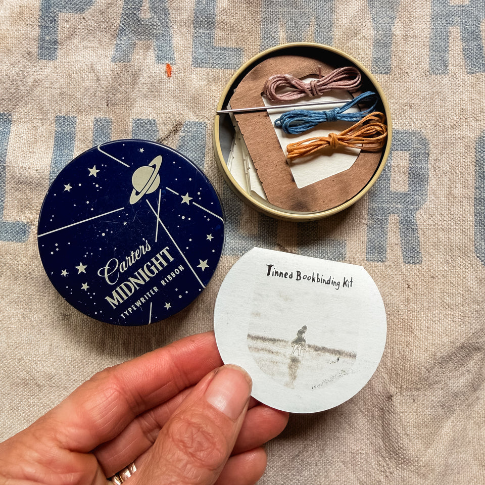 Typewriter Tinned Bookbinding Kit: Dragon