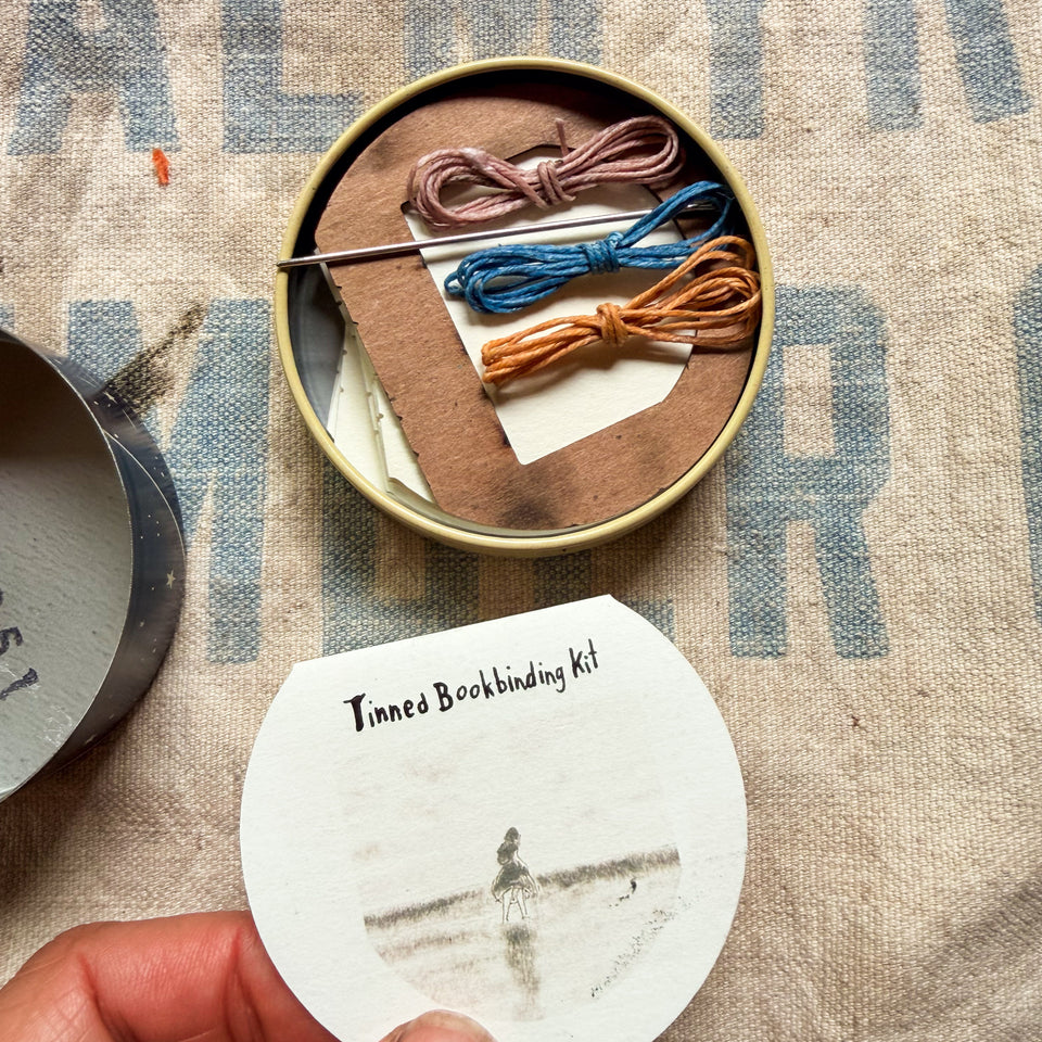 Typewriter Tinned Bookbinding Kit: Carter’s Midnight