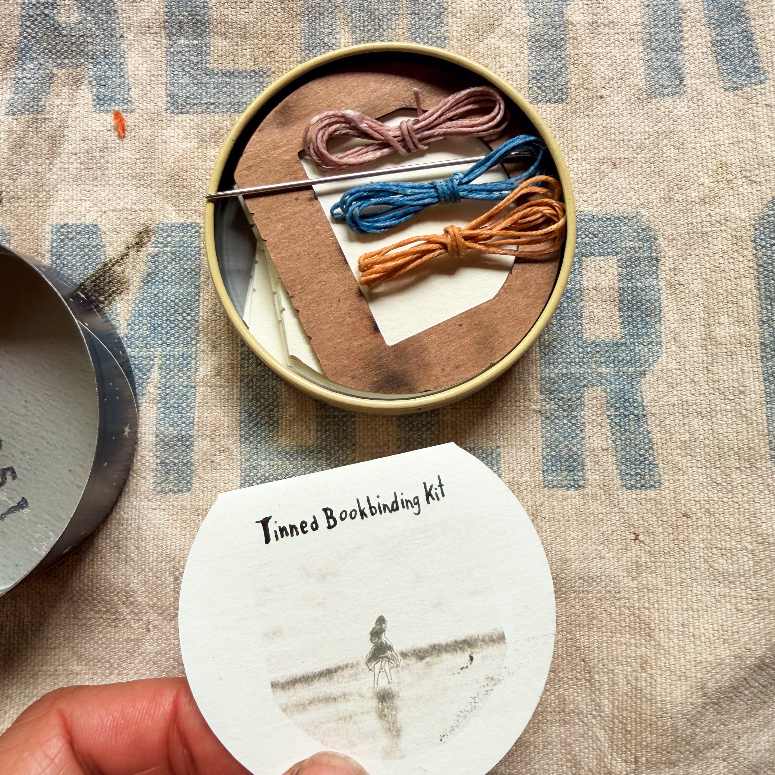Typewriter Tinned Bookbinding Kit: Dragon