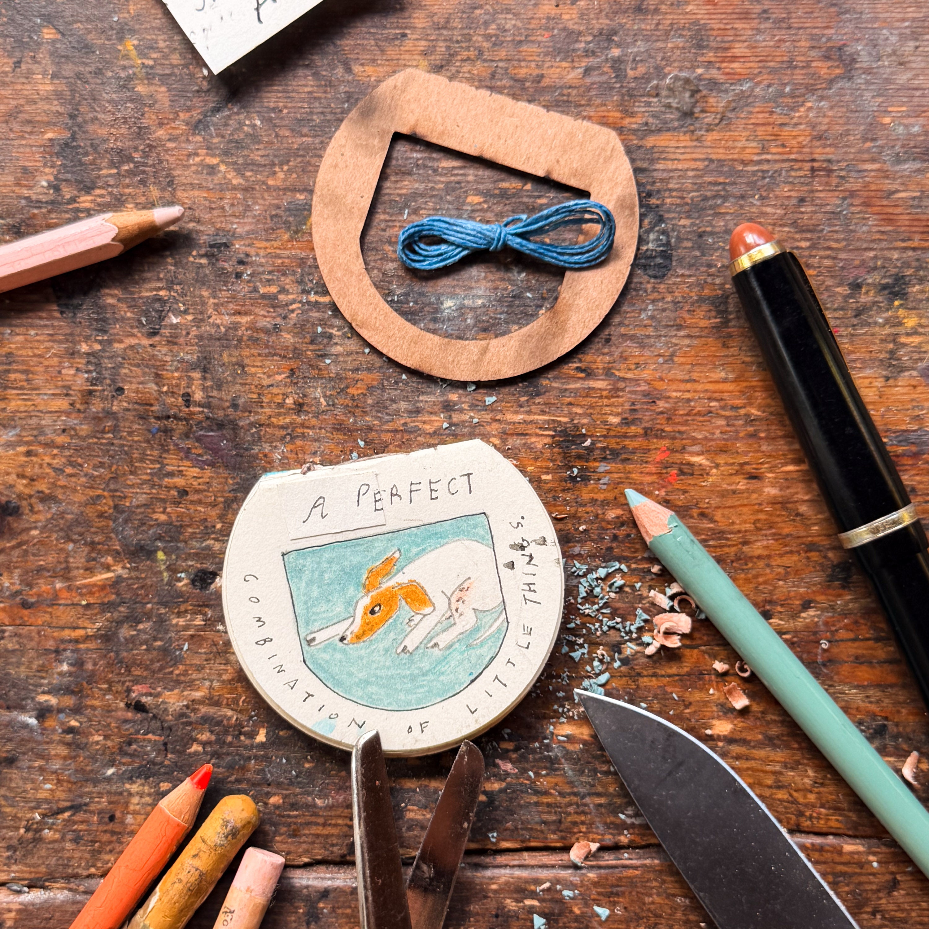 Typewriter Tinned Bookbinding Kit: Carter’s Midnight