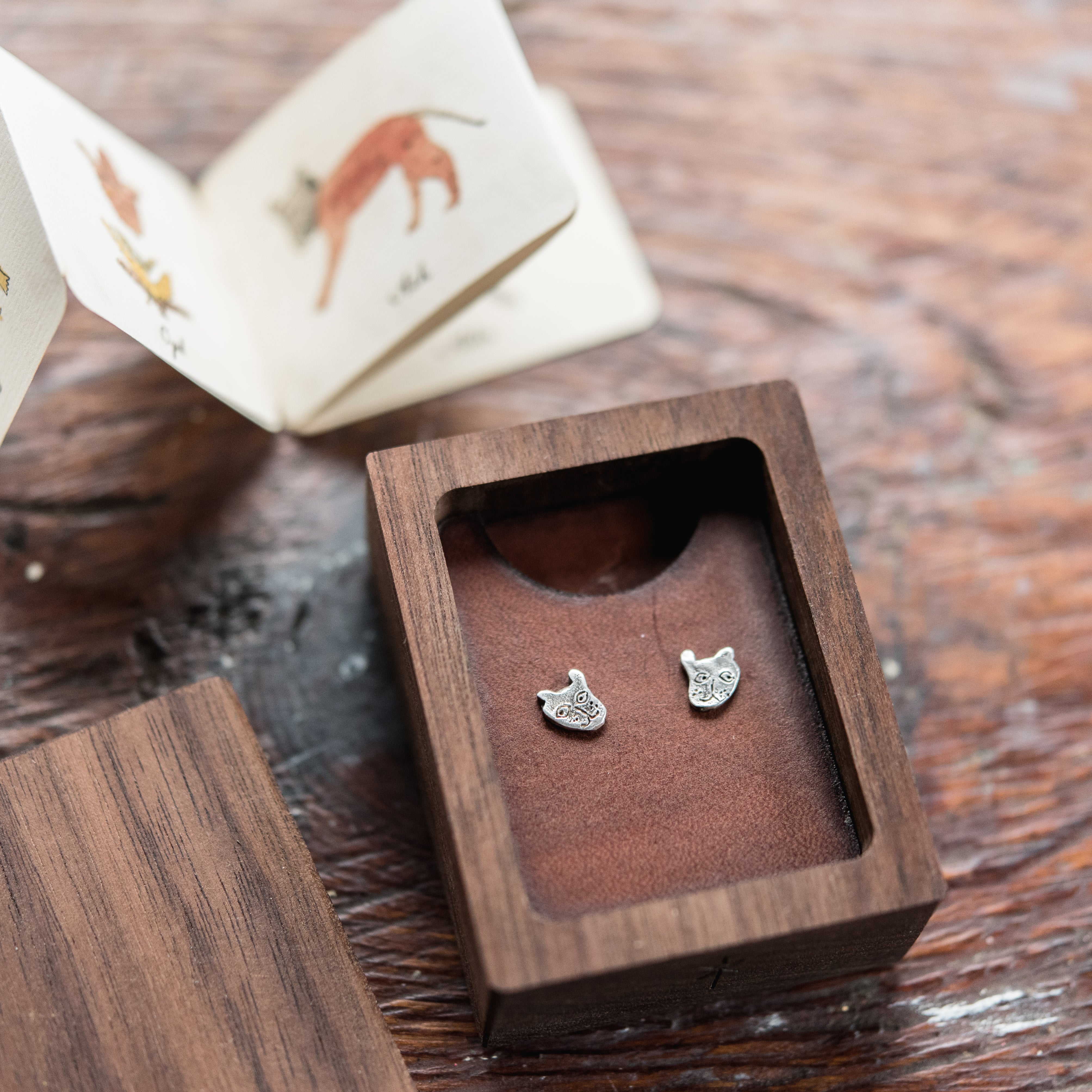 Foundlings Earrings: Talia (Dog)