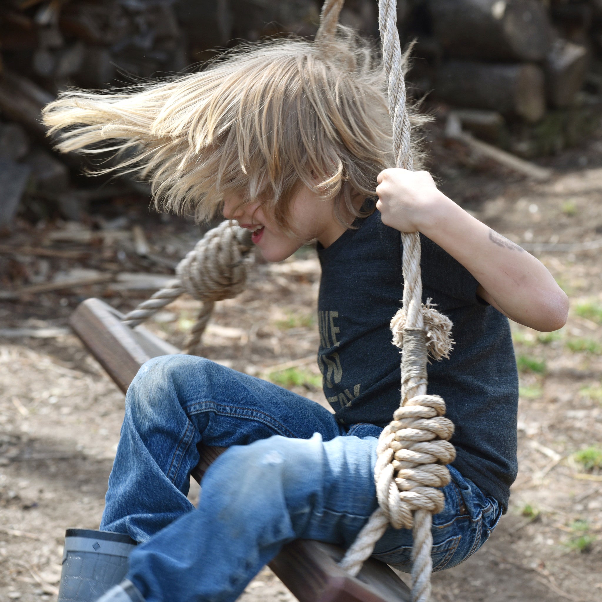 Olde-Fashioned Tree Swing
