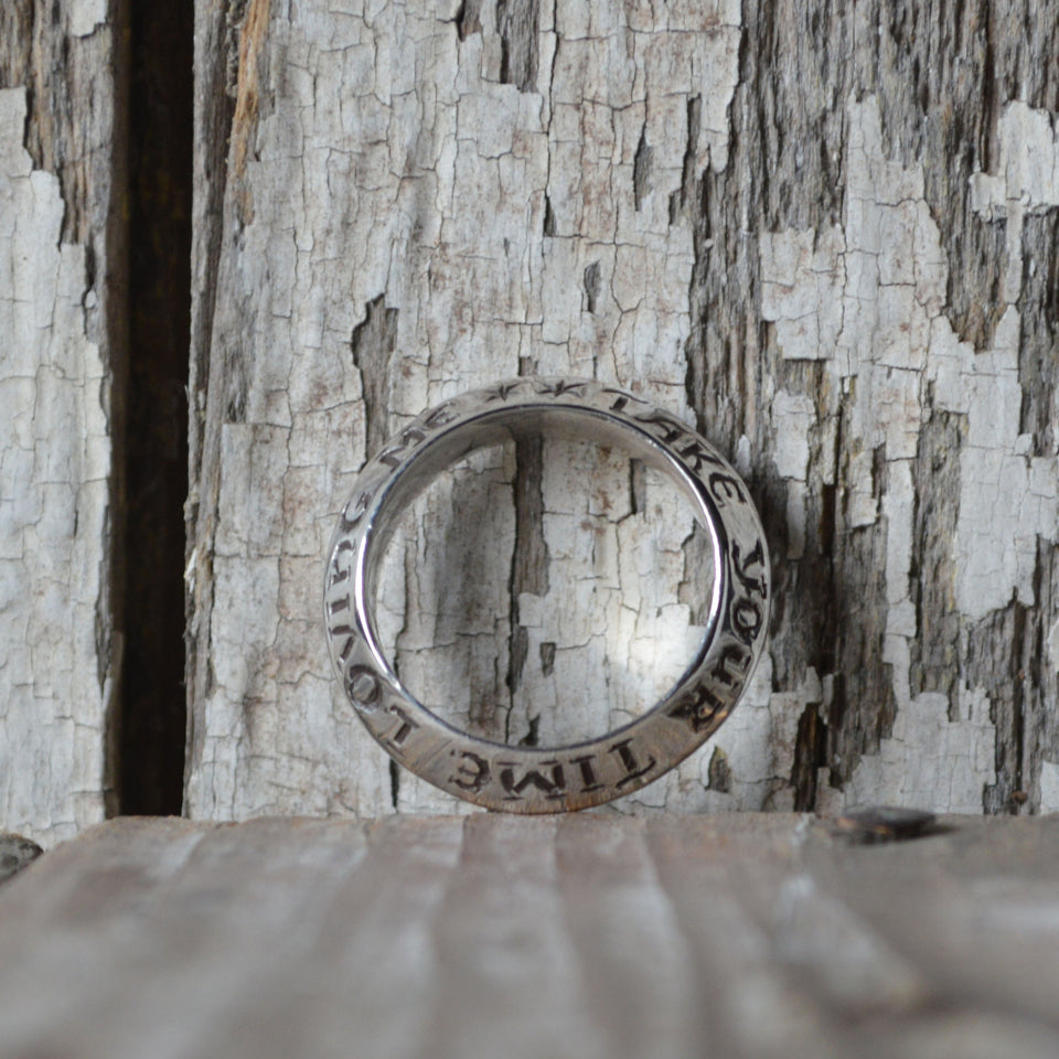 Take Your Time Loving Me Ring